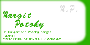 margit potoky business card